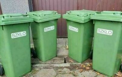 Zdjęcie do Przypomnienie o odbiorze koszy na szkło 
