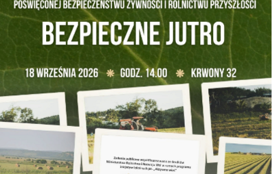 Zdjęcie do Zaproszenie na konferencję &bdquo;Bezpieczne jutro&rdquo;
