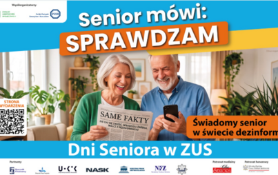 Zdjęcie do Dni Seniora 2026 &ndash; Świadomy senior w świecie dezinformacji