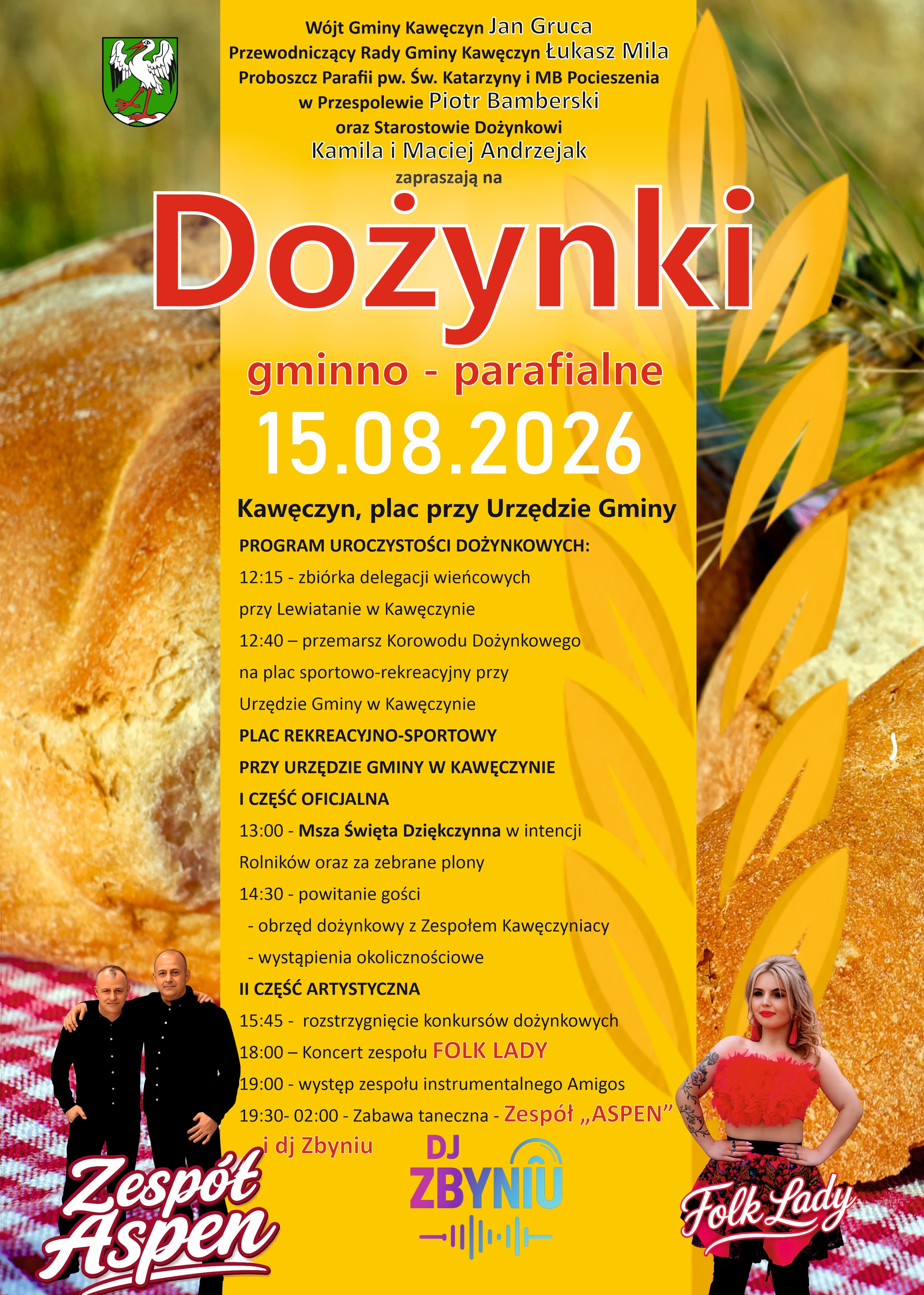 plakat na&nbsp;dożynki
