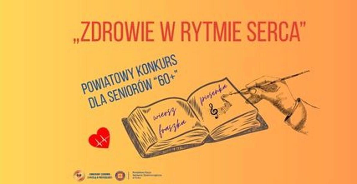 Konkurs dla Seniorów pod tytułem „Zdrowie w rytmie serca”