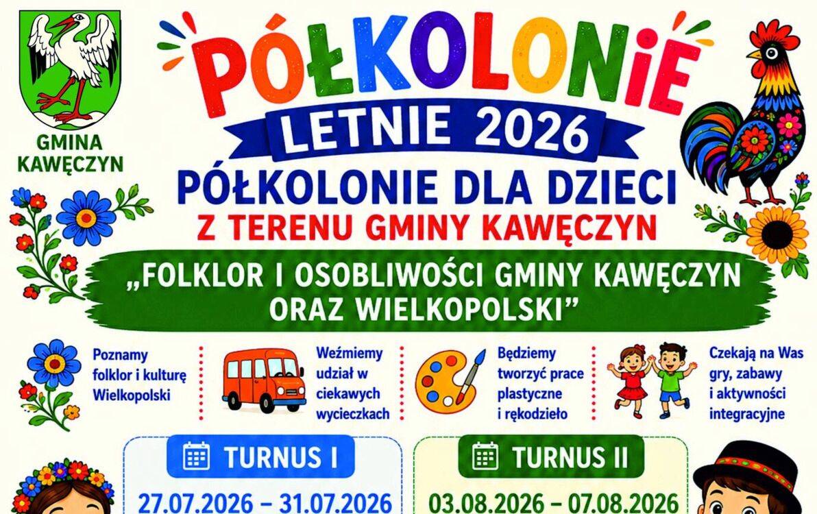 PÓŁKOLONIE LETNIE 2026